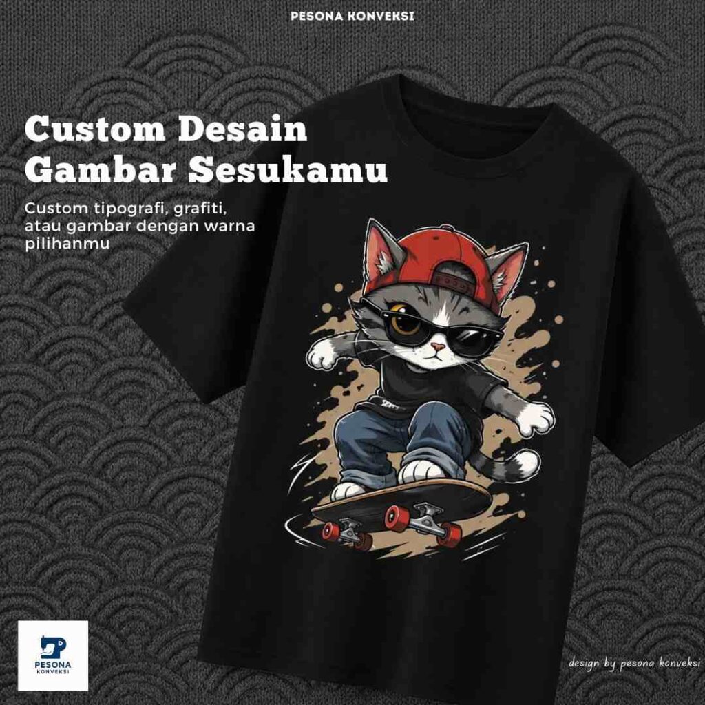 custom kaos dtf