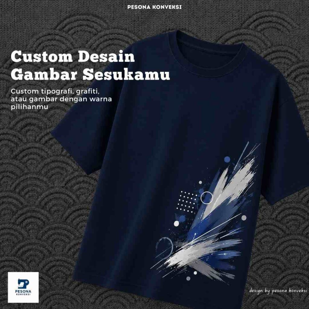 custom kaos sablon GL